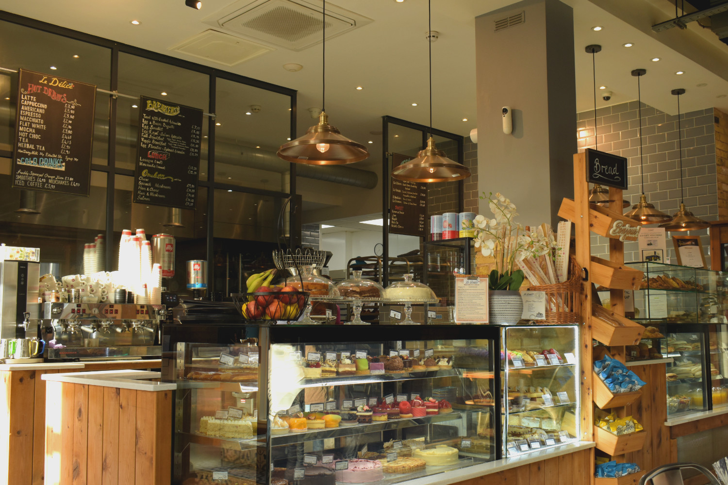 Fresh pastries